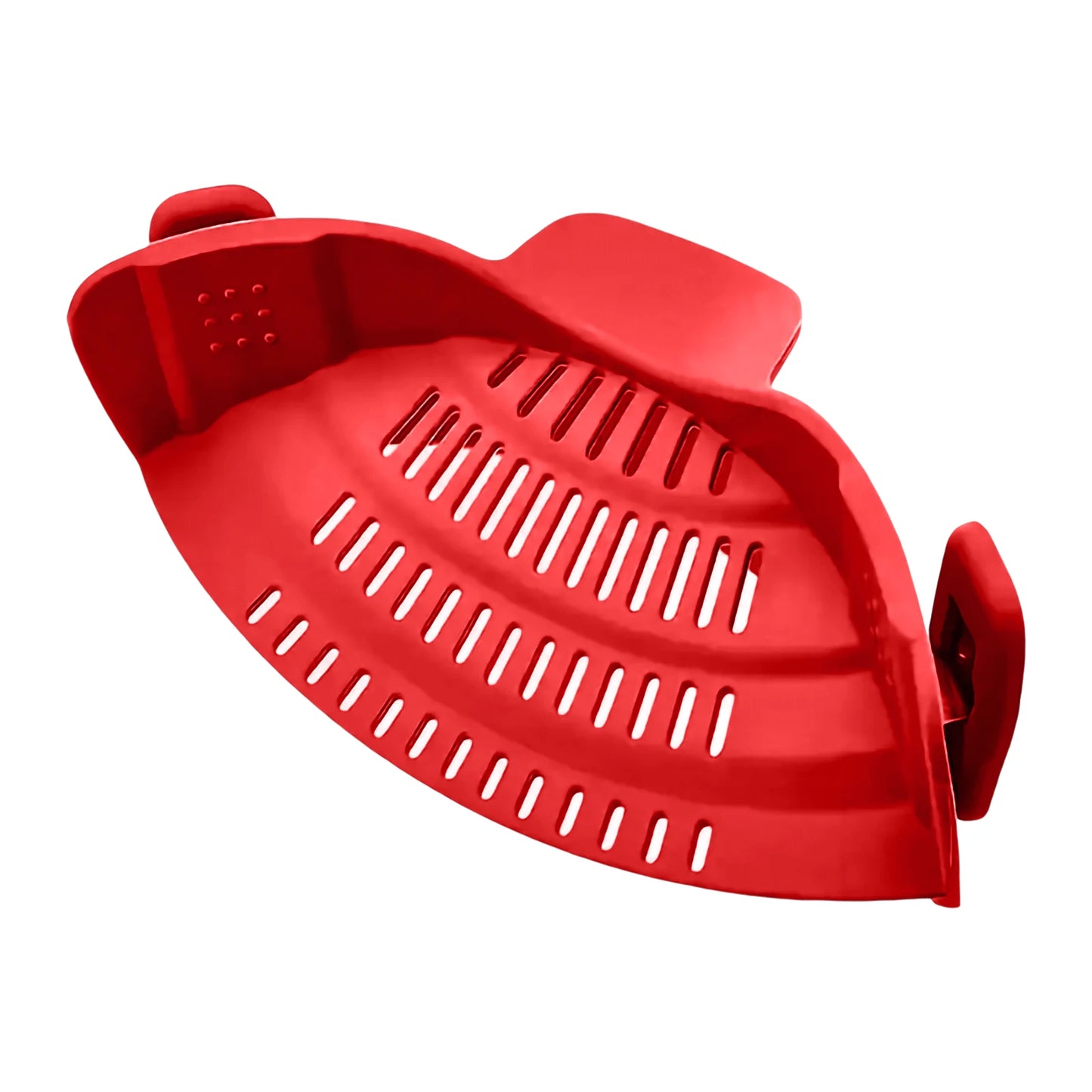 Silicone Clip On Kitchen Strainer - Kitchen Ease Silicone Clip On Kitchen Strainer