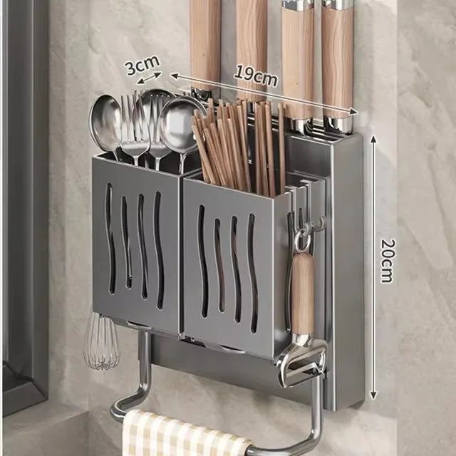 Kitchen Utensil Rack - Kitchen Ease Kitchen Utensil Rack