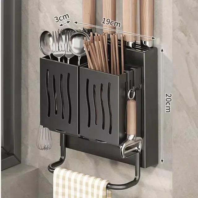 Kitchen Utensil Rack - Kitchen Ease Kitchen Utensil Rack